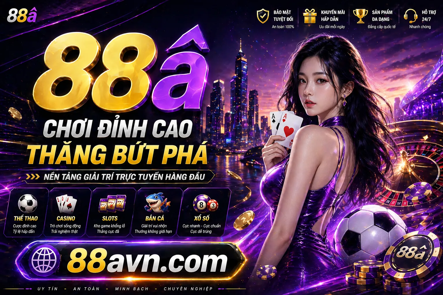 Sòng bạc trực tuyến RW88 Nổ Hũ với các trò chơi đa dạng